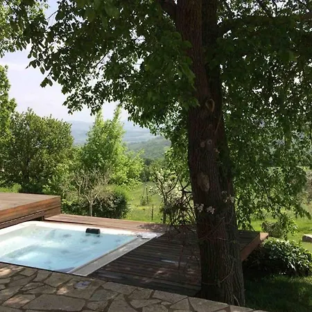 Vila Lussuoso Casale Nel Verde Con Vista Splendida Monte Castello di Vibio